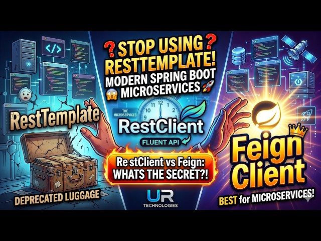Stop Using RestTemplate! Modern Spring Boot Microservices (RestClient vs Feign)