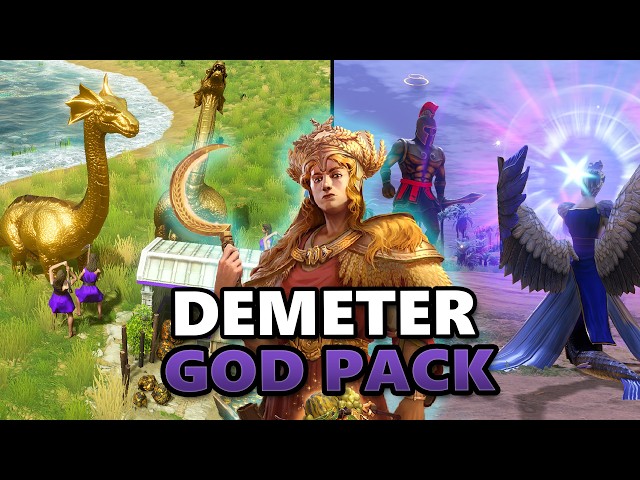 Demeter Full Breakdown! God Powers, Myth Units and Techs