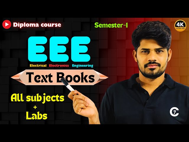 📘 Electrical & Electronic Engineering Textbooks | Diploma 1st Year | Chaitumawa7