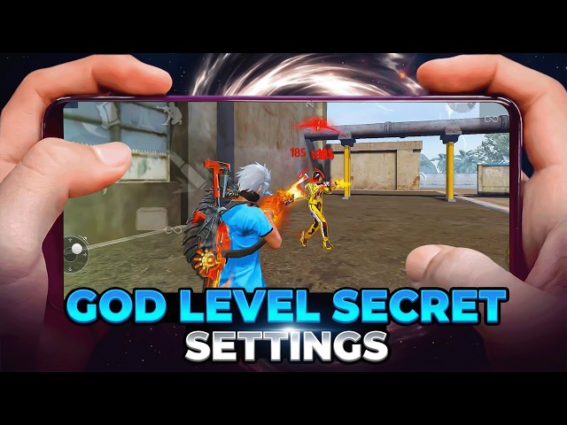 God Level Top 4 Secret Settings | Auto Headshot Setting | Free Fire MAX