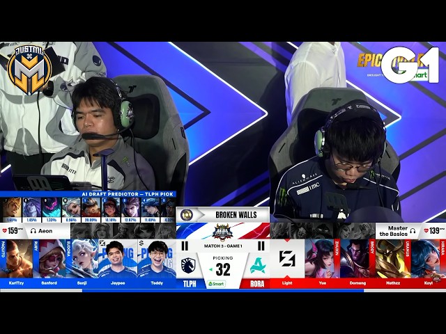 TEAM LIQUID PH vs AURORA PH | Game 1 | MPL PH S18 | WEEK 2 DAY 2