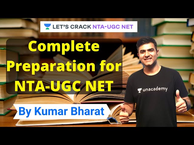 NTA UGC NET June 2020 | Learn Complete NTA NET Paper 1 Preparation Strategy | Kumar Bharat