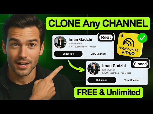 Clone ANY YouTube Channel With AI (NotebookLM Hack) | Automation 2.0