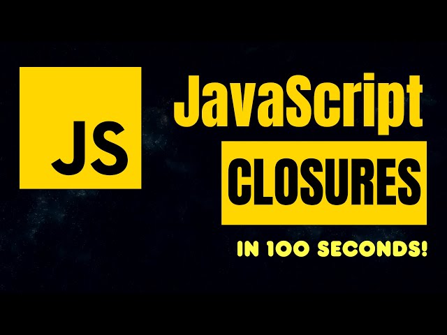 JavaScript Closures explained in 100 seconds - Learn JavaScript