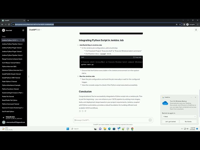 jenkins python tutorial