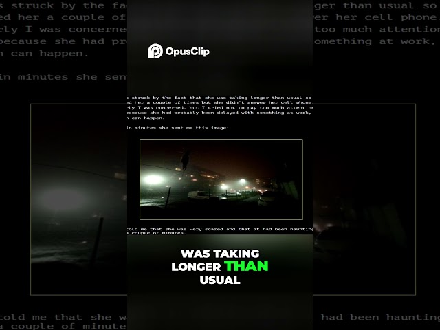 Partner's Work Delay… Then She Sent This Terrifying Image 😱