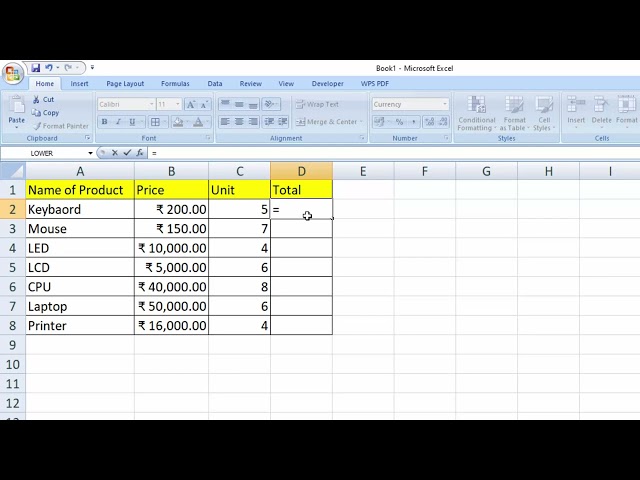 How to use array formula in Microsoft Excel 2007@COMPUTEREXCELSOLUTION #exceltutorial #excel