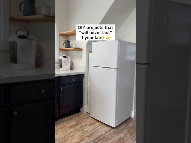 Here’s how my “worst” DIY projects look ONE YEAR LATER. 🫣🎨