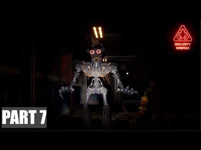 FNAF: Security Breach- Endoskeleton Infestation | Part 7  4K HDR