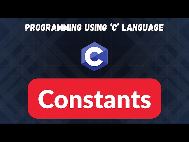 C Constants