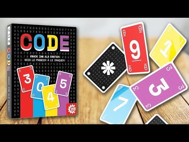 CODE - Game Rules TV (German Instructions) - GAME FACTORY