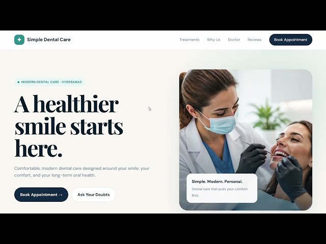 I Built a Complete AI Dental Clinic System with n8n 🤖🦷