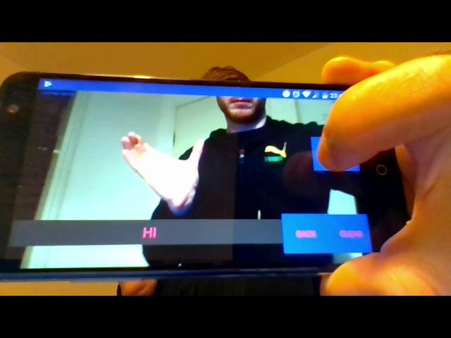 Machine Learning - ASL Sign Language Recognition App Live Demo (OpenCV)