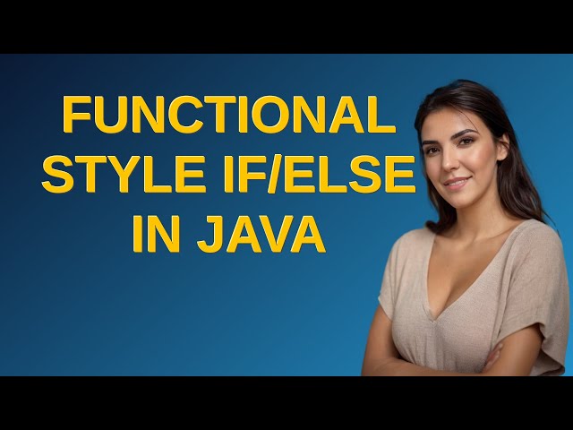 Codereview: Functional Style if/else in java