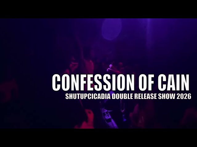 CONFESSION OF CAIN Live in San Antonio, TX | Texas Emo at Paper Tiger 2026