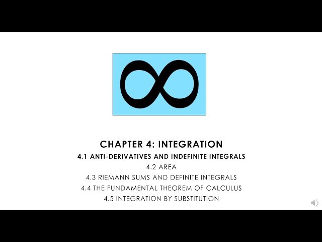 Calculus 4.1.2 Basic Integration Rules