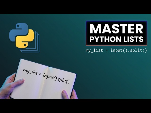 Python Lists for Beginners | How to Take List Input from User