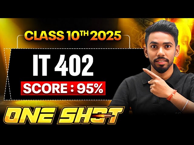 Complete IT(402) in One Video - Score 100/100