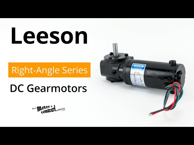 Leeson's Right-Angle Series, DC Gearmotors