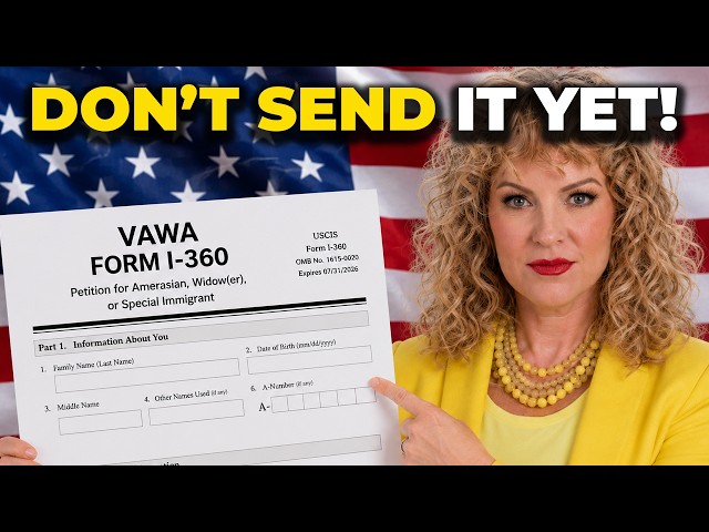 Never File VAWA Unless You Watch THIS! (2026 Update!)