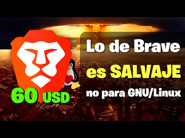 Brave launches its paid version and this will happen with Linux #xdoofy92 #brave