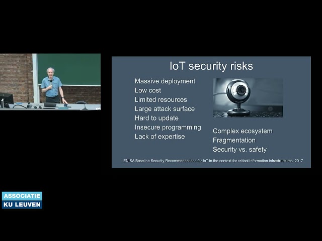 COSIC Course 2026 - Bart Preneel (COSIC, KU Leuven) - Cybersecurity: State of the Art