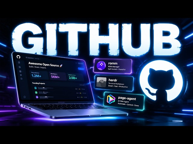 3 Insane GitHub Projects You Need to Try! 🚀