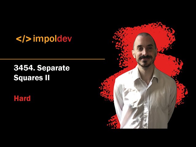 Separate Squares II | LeetCode 3454 - Python