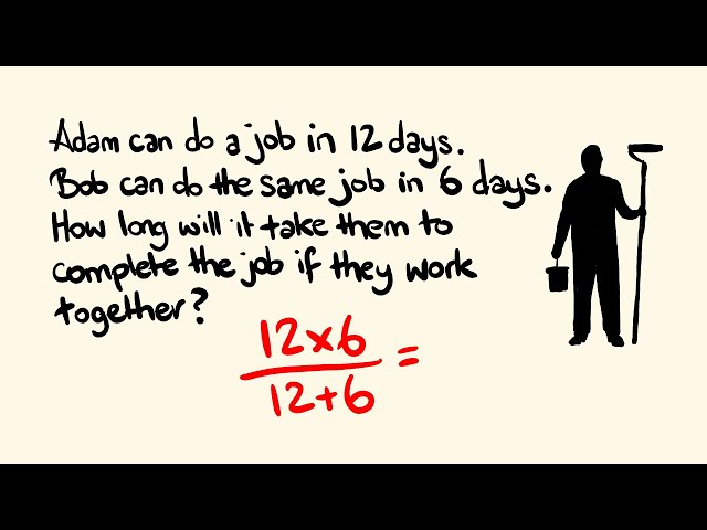 How to solce Time and Work problems easily in 5 seconds!