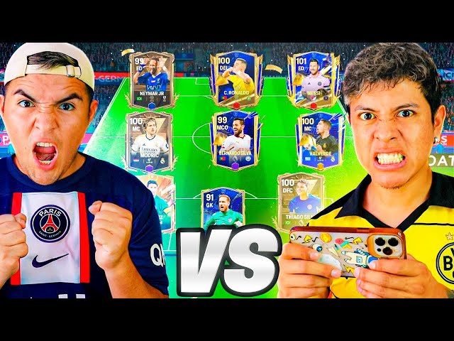 EDSON FBD vs RAMIRIN in an EPIC MATCH on FC MOBILE 😱 *we opened a lot of packs*
