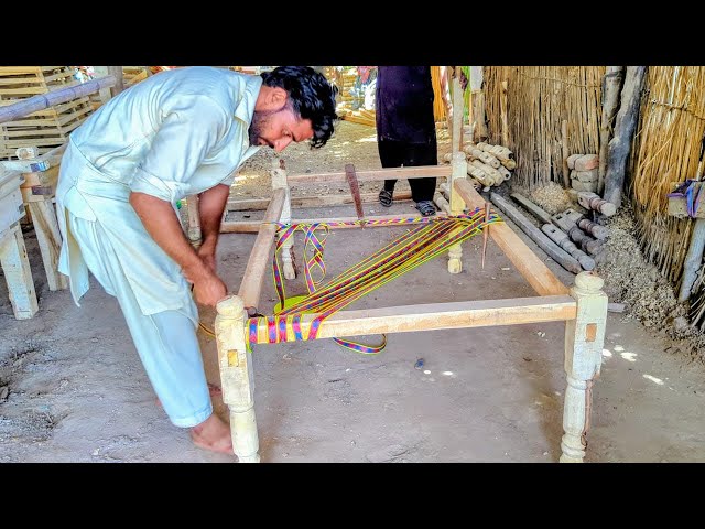 Charpai Weaving Process: An Easy and Quick Guide