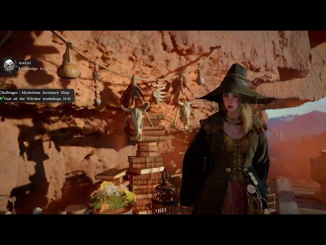 Crimson Desert: Unlocking the Witch of Strength (Destruction & Insight Blueprints)
