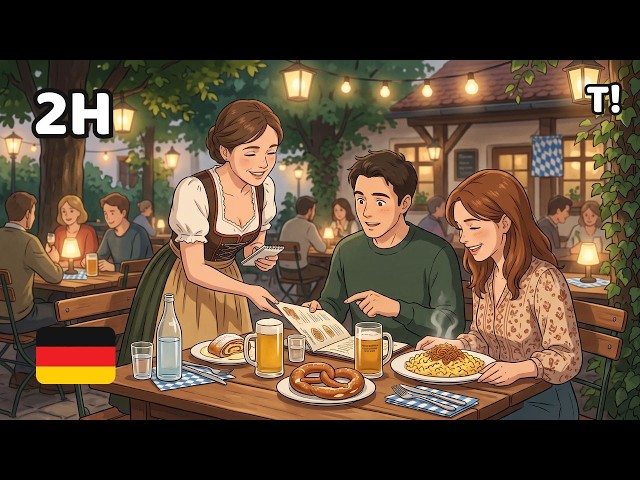 German Restaurant Conversations | Eating Out in Germany for Expats & Beginners 🇩🇪