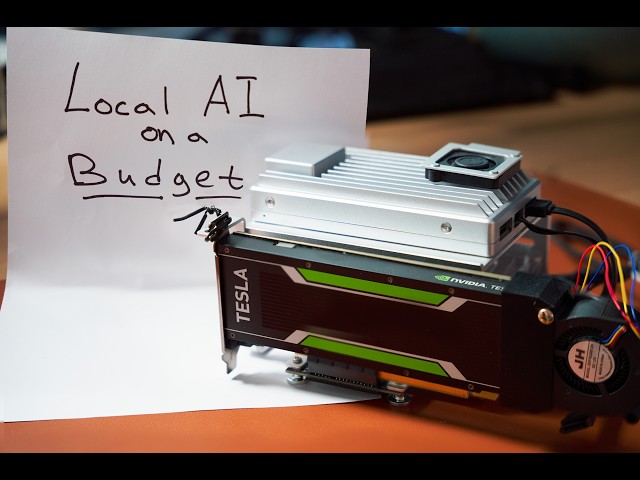 ZimaBoard2 and Tesla P4 - Local AI is cheap now!