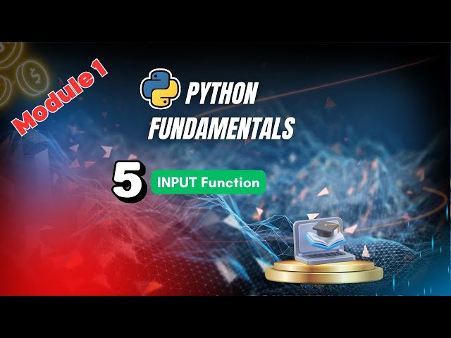 5. INPUT Function | Python fundamentals for Network Automation | CCNA Automation | Devnet