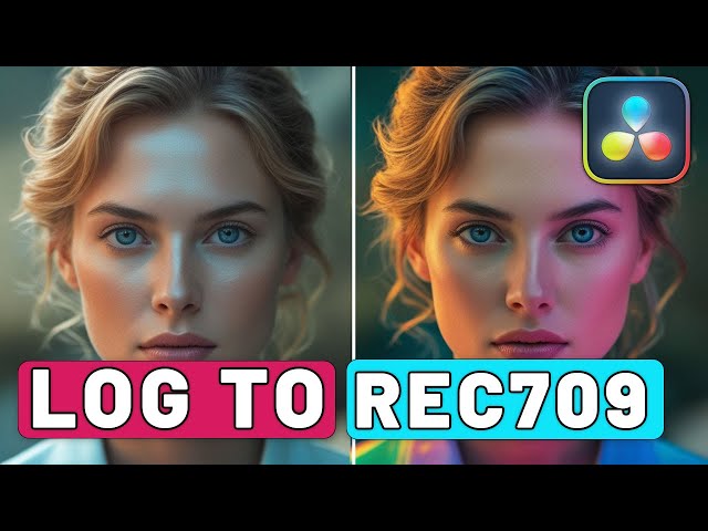 Convert APPLE LOG To Rec709 In Davinci Resolve