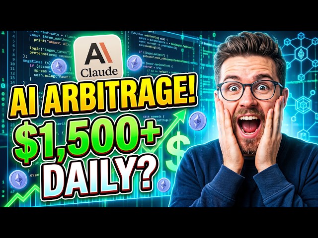 I Built an INSANE AI Crypto Trading Bot With Cloude + Ethereum Arbitrage Bot (Full Guide)