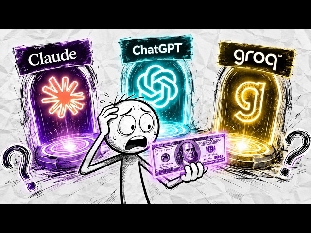 I Spent $100 Testing Claude, ChatGPT and Groq — Here's What Actually Won