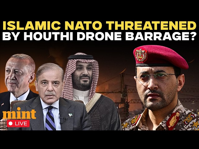 LIVE | Islamic NATO Under Fire As Houthis Launch Massive Drone Barrage In Marib? | Saudi-Yemen