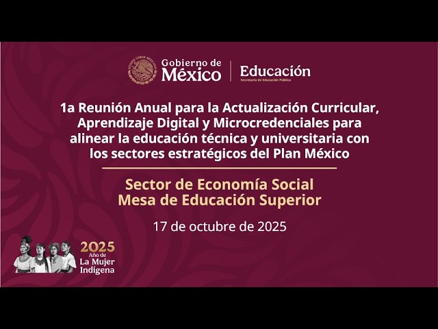 Sector de economía social – Mesa de Educación Superior