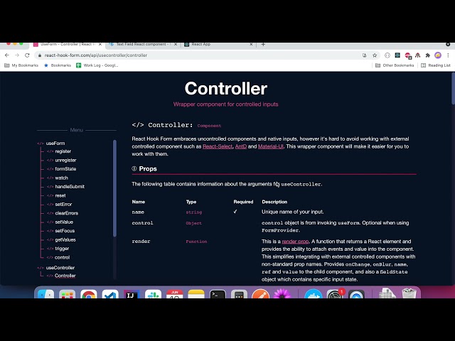 Part 1 - Material UI + React Hook Form Components
