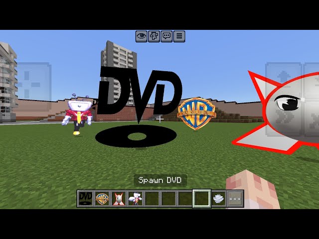 I Added DVD Nextbot to Minecraft PE