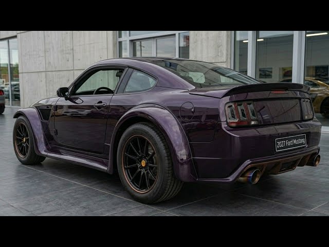 2027 Ford Mustang Classic Restomod Coupe – Iconic Pony Car, Modern Performance Build!"