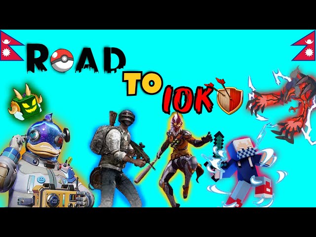 ROAD TO 10K | Nepali Live Stream | ADAAYUSH| Roblox | MC | Free Fire | PUBG |