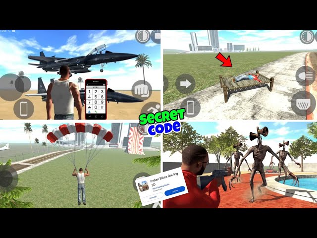 NEW UPDATE ALL SECRET 100 CHEAT CODE INDIAN BIKE DRIVING 3D NEW UPDATE 2026