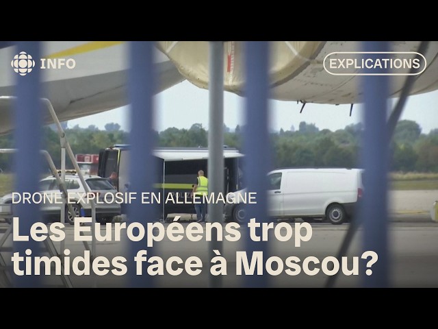 Berlin accuse Moscou pour le drone explosif sur l'aéroport de Leipzig
