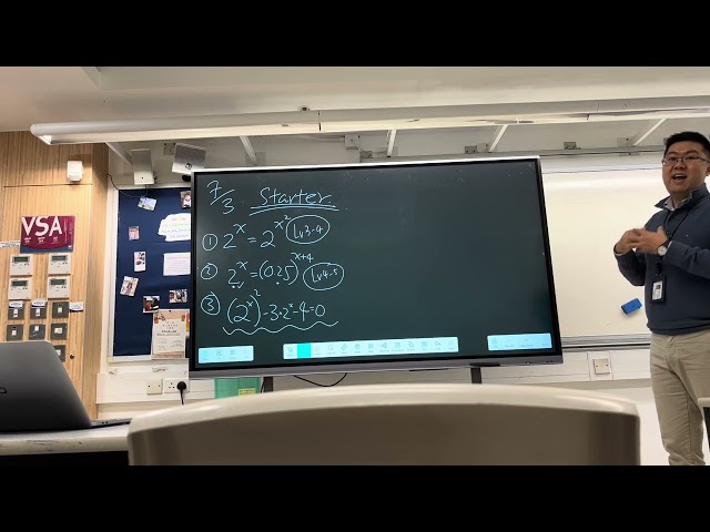 Solving exponential equations (Y10 Crit.A Lv 3 to Lv 6)