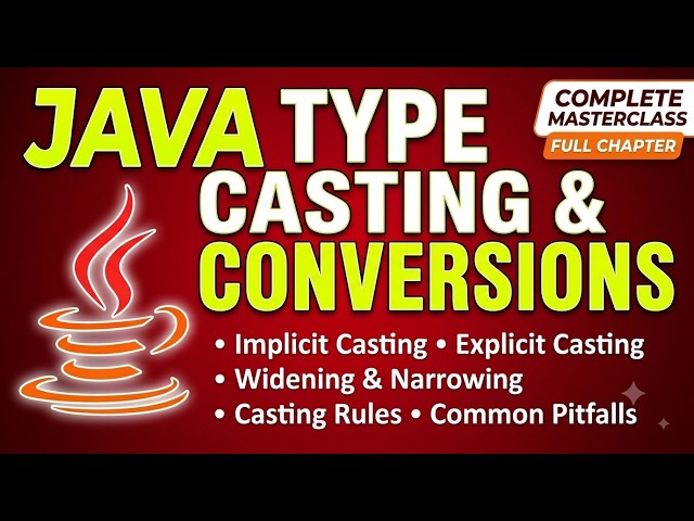 Java Fundamental - Ep 3: Java Type Casting Tutorial Implicit vs Explicit Casting (With Examples)