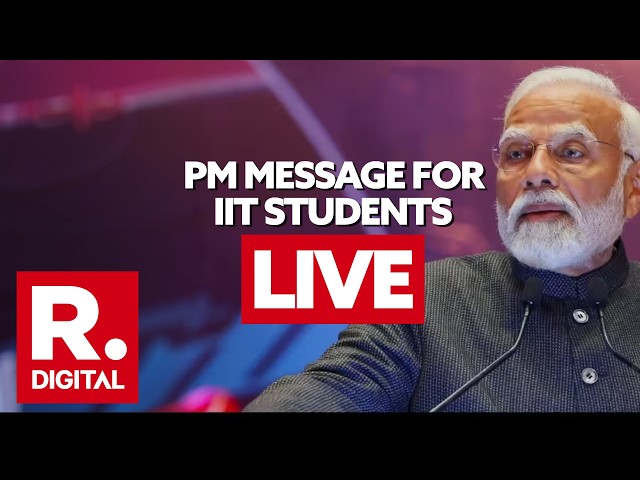 LIVE: PM Modi Inspires Students At IIT Delhi's 57th Convocation Ceremony