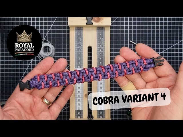 Bracciale Paracord COBRA VARIANT 4 Paracord Bracelet TUTORIAL 